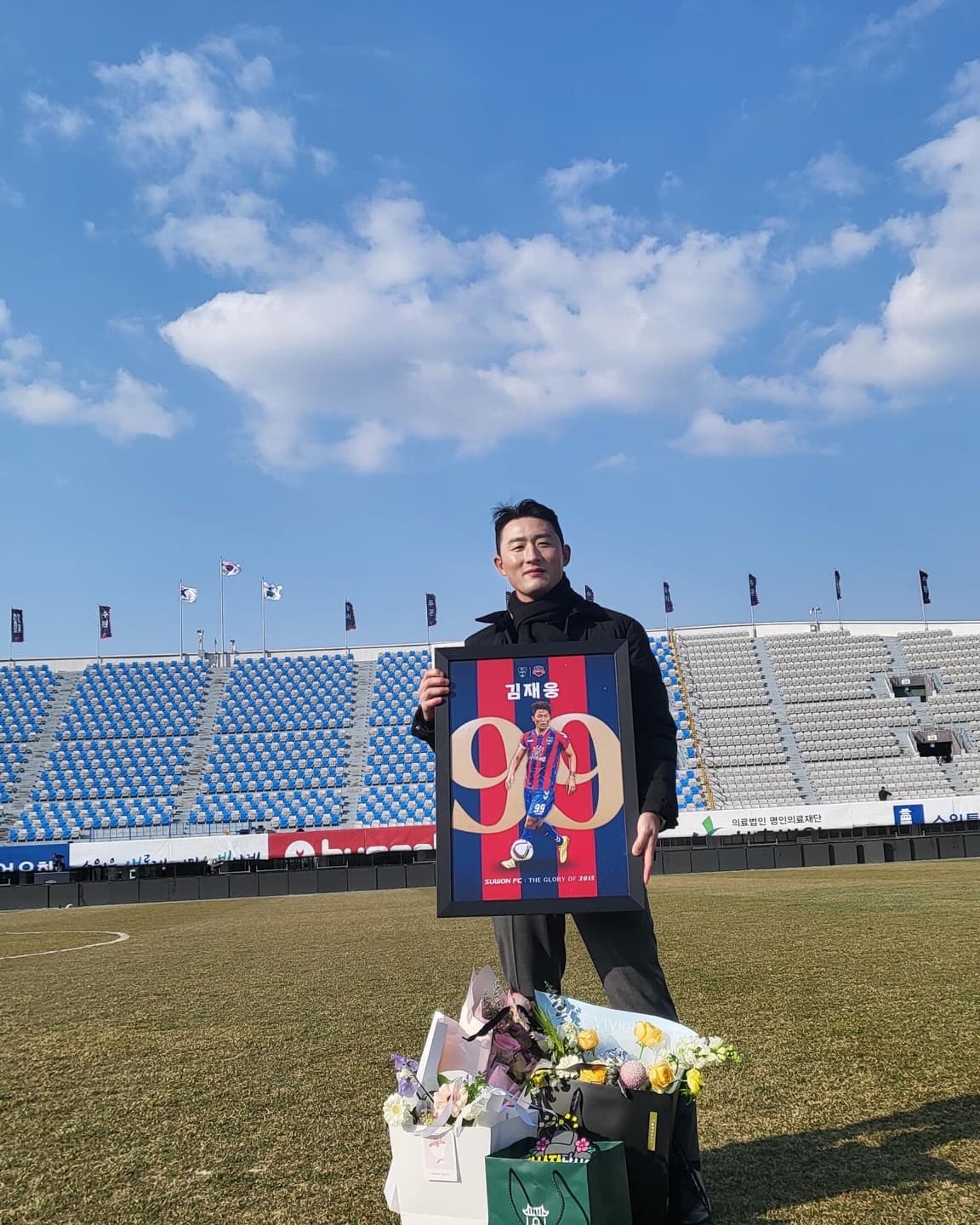 ‘2015 The Glory’ 수원FC 승격 10주년 기념 합동 은퇴식(용인시축구센터 졸업생 김재웅, 김혁진 참여) 이미지 2