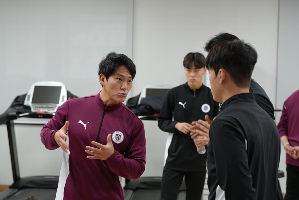 용인FC, 미르스타디움서 창단 첫 공식 훈련 실시…전지훈련 앞두고 체력 점검 완료